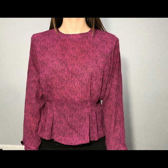 1980s blouse - Picture 2 of 5